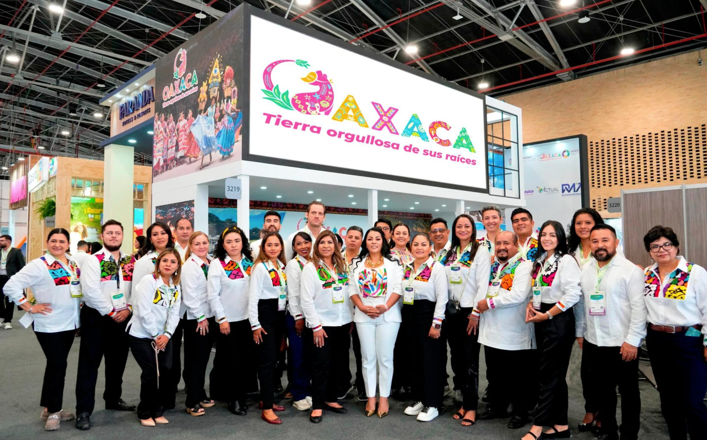 Inicia Sectur Oaxaca promoción en la vitrina turística anato 2024